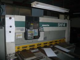 シャーリングカット【2011028】小松製中古板金機械シャーリングSHF4X205　1995年製買取