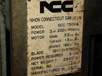 板金機械【2010816】アマダ製コネチカット形鋼切断機NCC-750HD買取