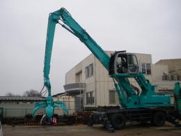  【2106034】【K】【神奈川県】コベルコ　タイヤ式フォーク・ローダ―買取