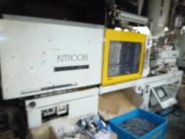 プラスチック成形機【2010015】川口製中古射出成形機KM-100-B 型型買取