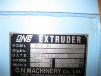 プラスチック押出機【2008067】ナカムラ産機製中古押出機NEX90　2003年製買取