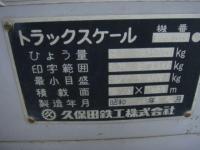 建設機械【2008070】トラックスケール中古建設機械久保田鉄工製台貫50トン買取