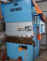 板金機械【2011029】相澤鐵工所製中古板金機械ブレーキプレスAPM5513平成10年製買取