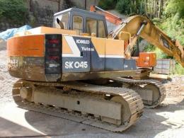 Máy xúc bánh xích【2009001】KOBELCO SK045