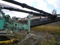 建設機械【2012013】日本車輛製中古杭打ち機DHP80-60DA型1990年製買取