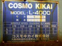 Máy tiện đa năng【2011028】COSMO KIKAI L-4000